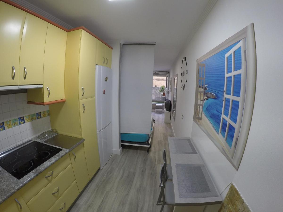 Studio Apartment La Lajilla Located At Beachfront Arguineguin Ngoại thất bức ảnh